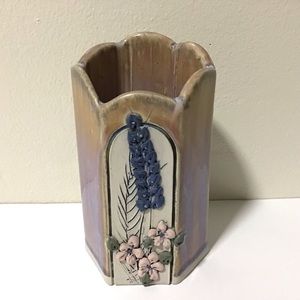 Six Sided Clay/Pottery Vase